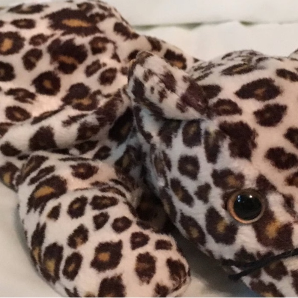 Leopard beanie baby Plush Toy